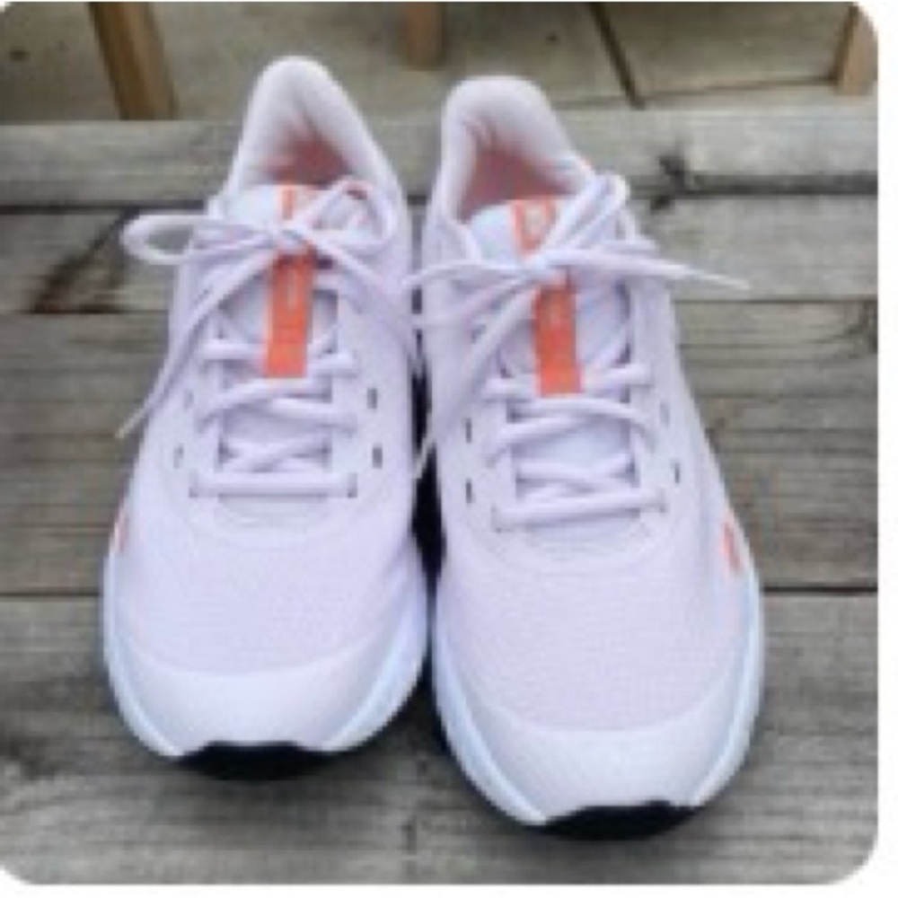 Nike Kids' Light Pink and Orange Sneakers